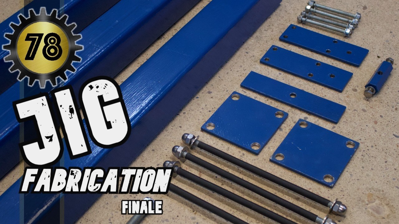 Shed Built Motorcycle Frame Jig Finale