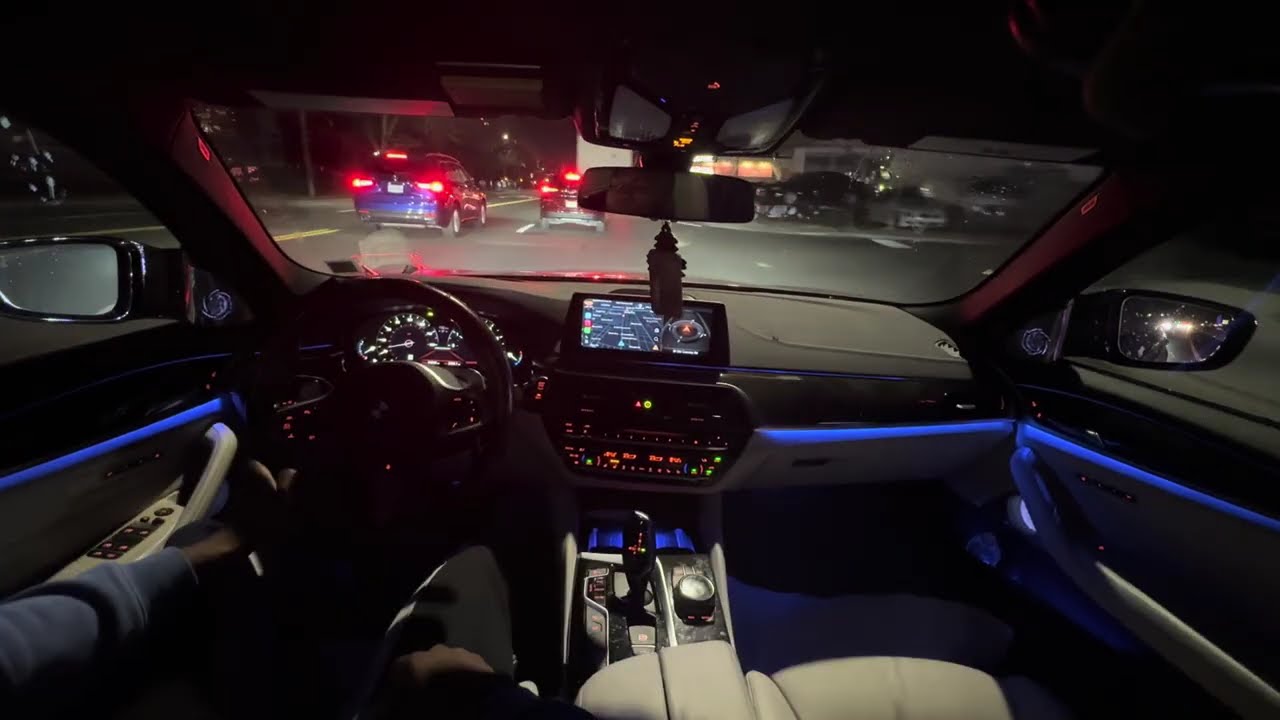 Late night driving