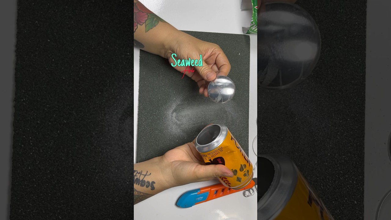 Todo lo que puedes hacer con una Lata de Bebidas #tips #cortar #lata #diy #handcraft #reutilizar