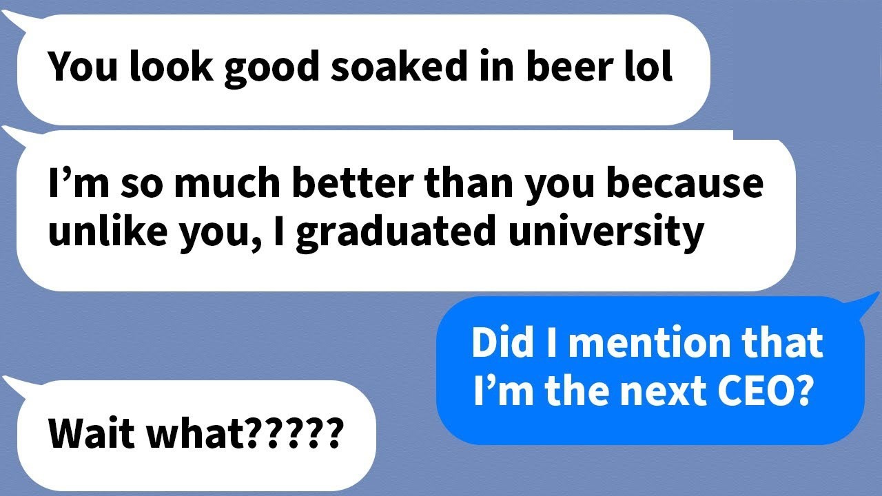 【Apple】 This guy at work poured beer on me without knowing I was the future CEO.