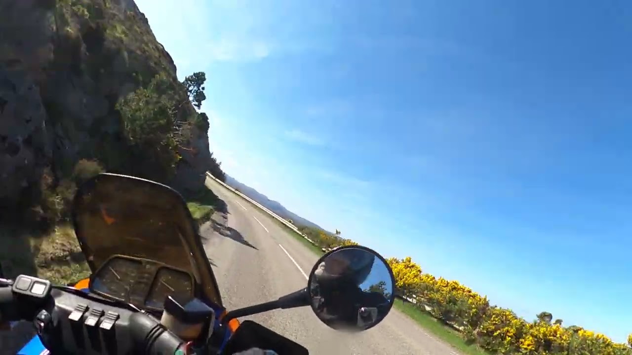 Aultbea to Poolewe. BMW K75S