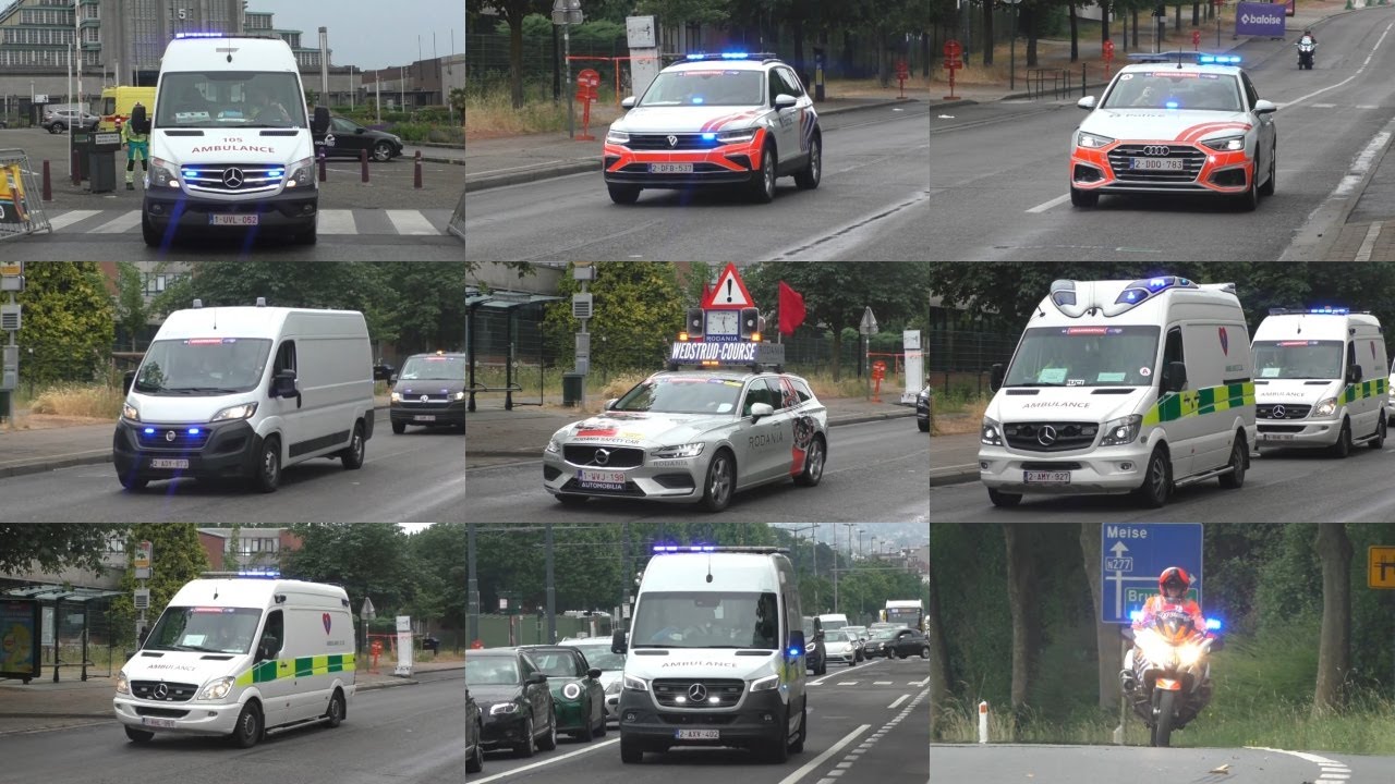 [Rodania & Luchthoorn] Verschillende hulpdiensten met spoed tijdens koers Brussel