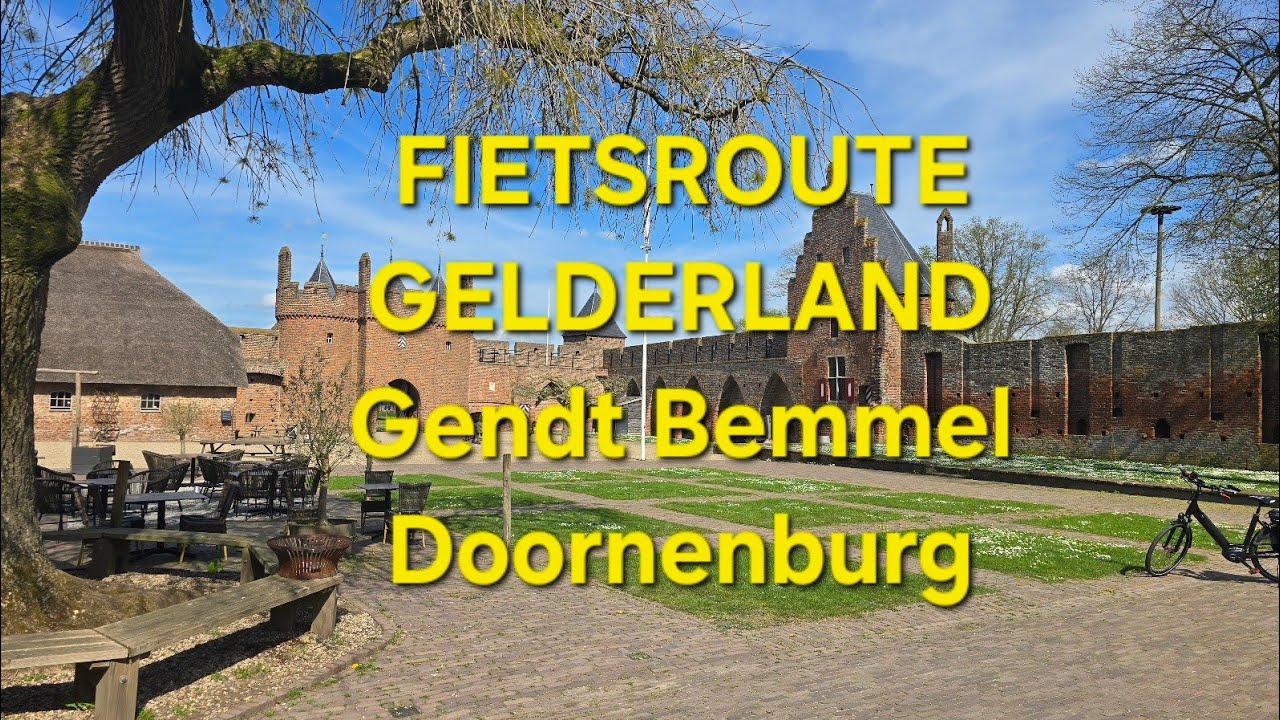 Heerlijk fietsen in Gelderland Gendt Bemmel Doornenburg – 4K