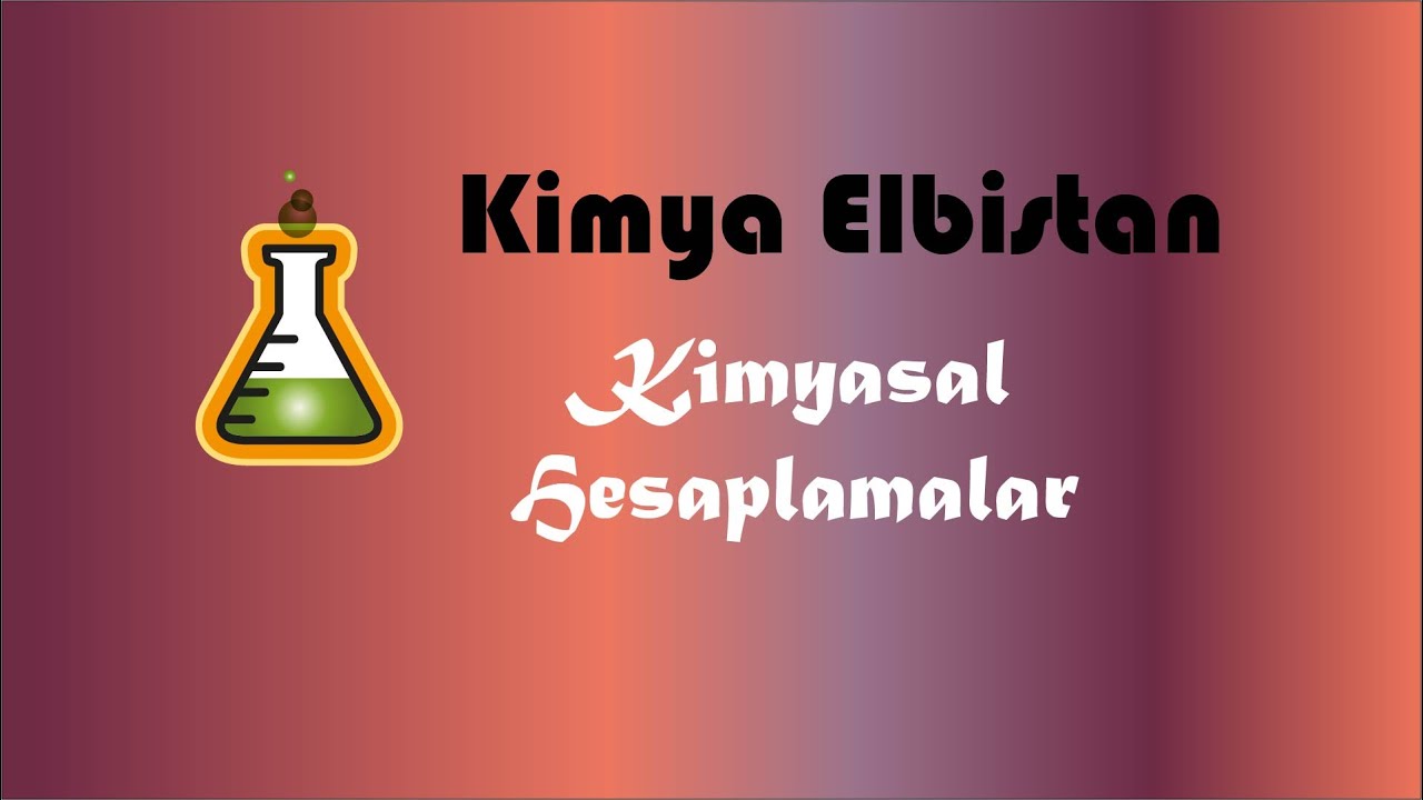 5. Artan Madde Problemleri (Kimyasal Hesaplamalar)