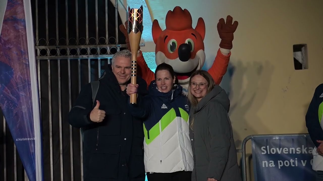 Migaj z nami - Slovenska bakla ZOI Milano Cortina 2026