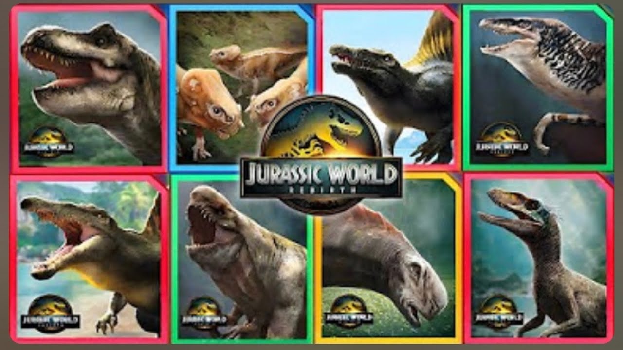 Every Creatures From Jurassic World Rebirth That Where Add In Jurassic World Alive...So Far
