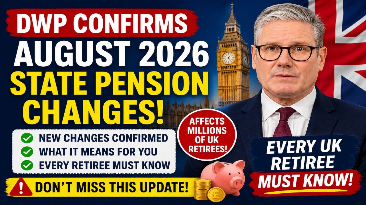 DWP Confirms August 2026 State Pension Changes | Every UK Retiree Must Know