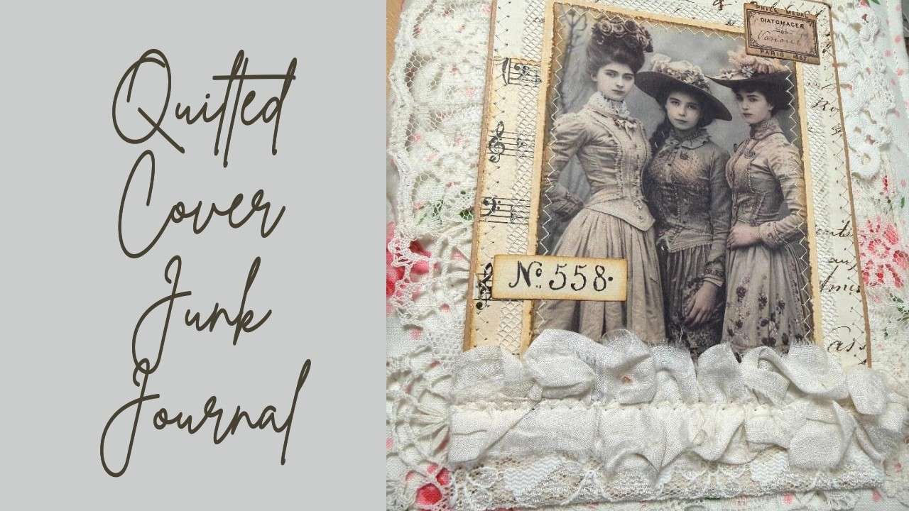 Jayne Spanton Junk Journal Flip~Through #vintageephemera #friends #beauty