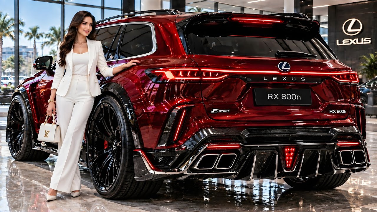 Lexus RX 800h 2027 года: ПРЕМЬЕРА! 🤯 Первый взгляд на БЕЗУМНУЮ мощность, роскошь и дизайн нового ...