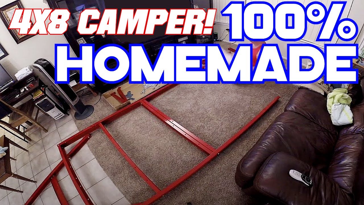 Homemade DIY Camper - Unboxing and Bolting
