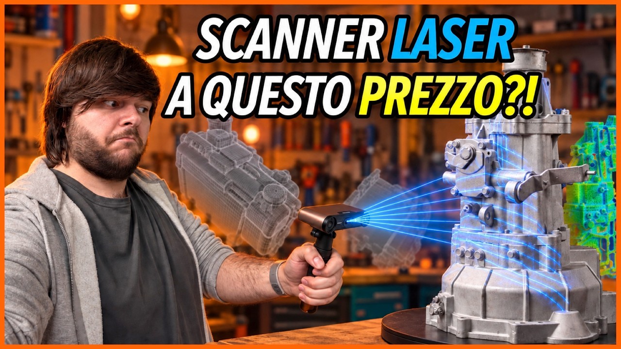Pensavo fosse il solito scanner 3D... invece mi ha stupito!