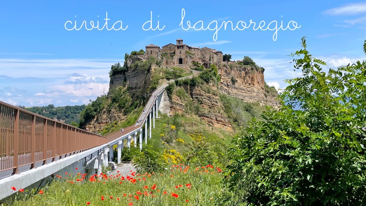 travel vlog | civita di bagnoregio | exploring the town | italy