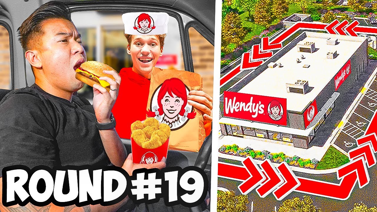 Кто последним покинет автокафе Wendys, тот получит приз!