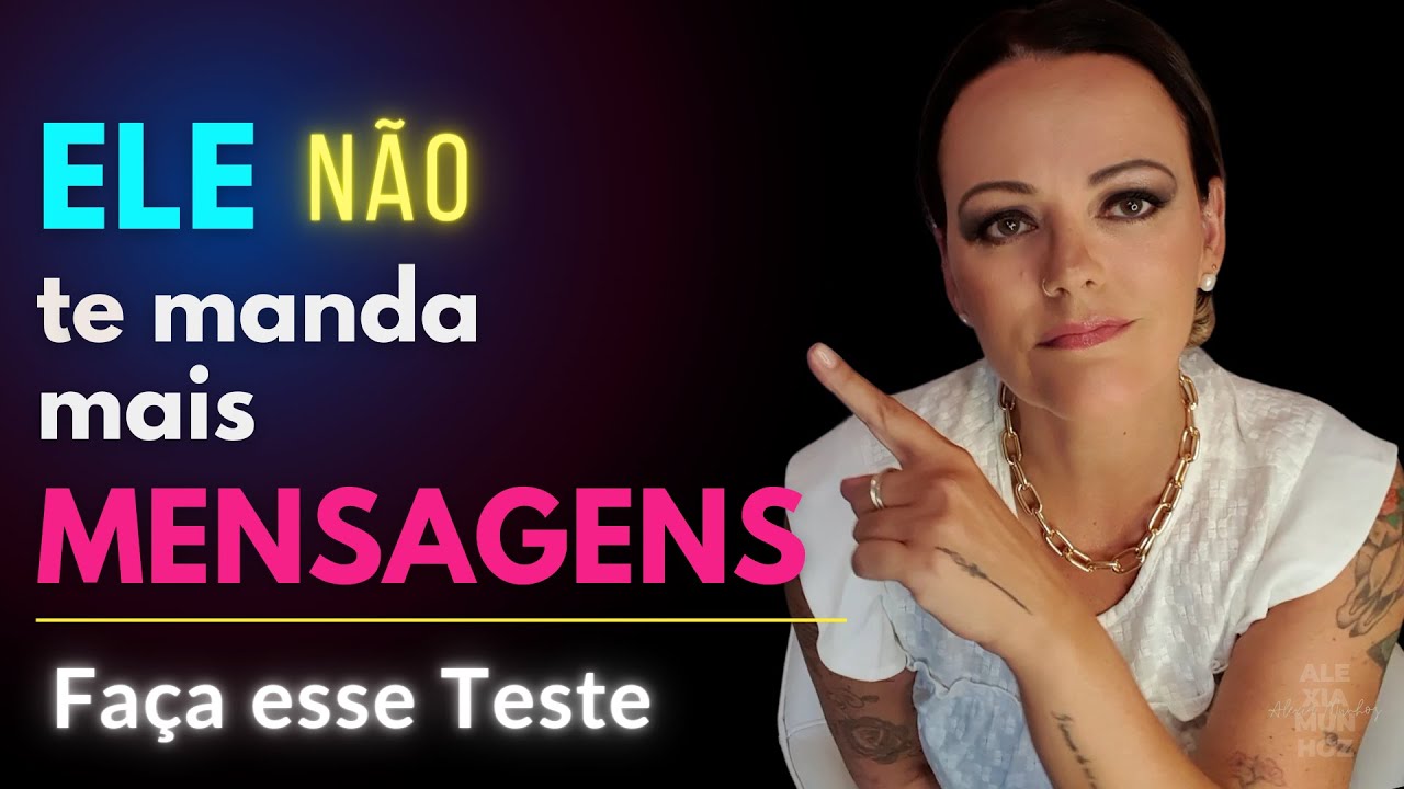 Ele Parou de Mandar Mensagens - Veja como Agir