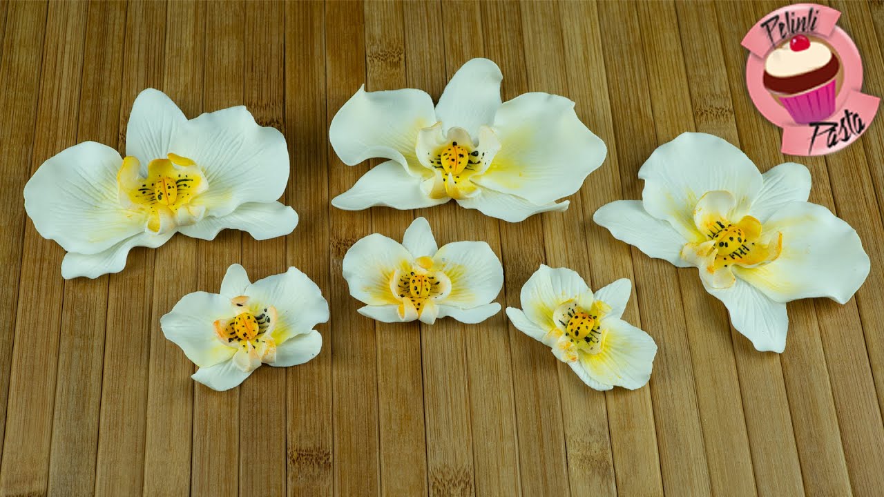 Şeker Hamurundan Orkide Yapımı | Making Orchids From Fondant