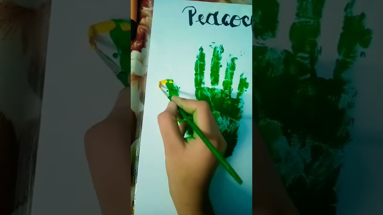 hand painted  #painting #peacock #watercolour #youtube #youtubeshorts #shorts