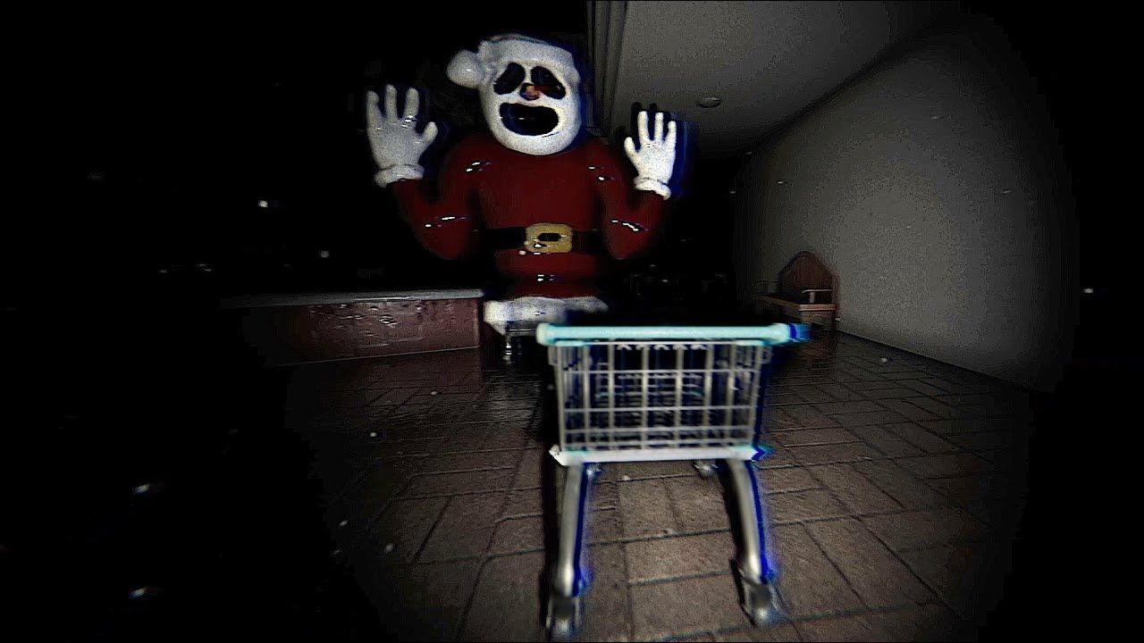 [GIANT SANTA SPOTTED] Dead Mall - Full Gameplay (SHORT HORROR GAME)