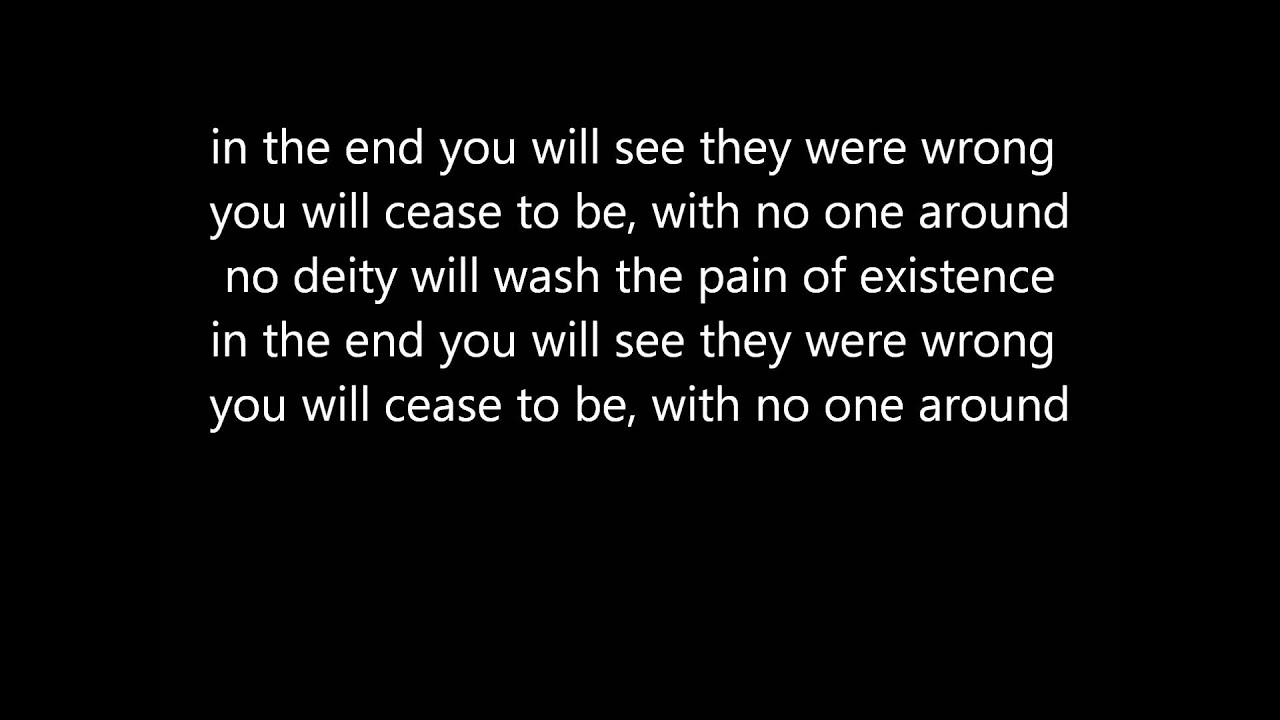 All Shall Perish - Divine Illusion [Lyrics // HQ, HD] 1080p