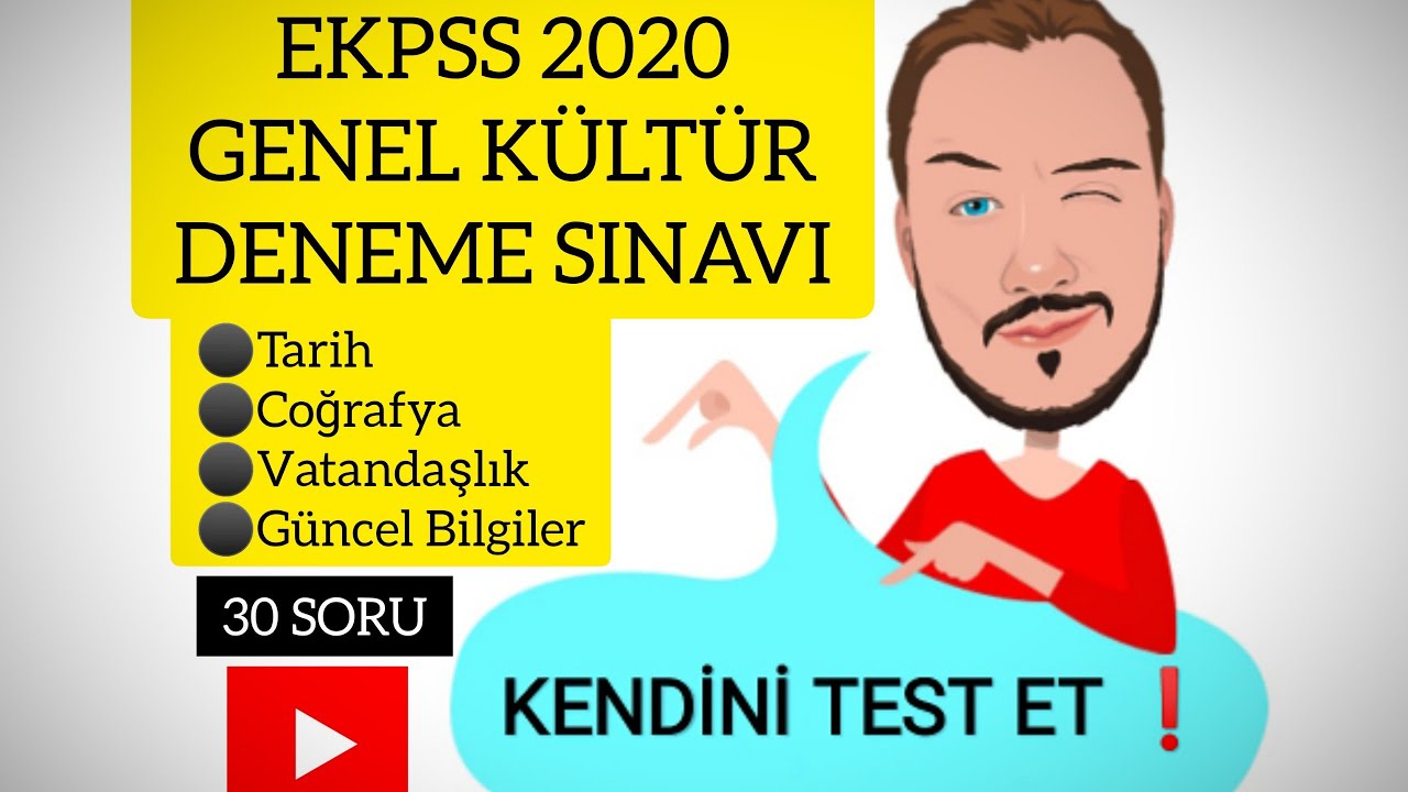 EKPSS 2024 | GENEL GÖRME İŞİTME-2 DENEME SINAVI ⚫ 30 SORU ve ÇÖZÜMLERİ ✍🏻 #ekpss
