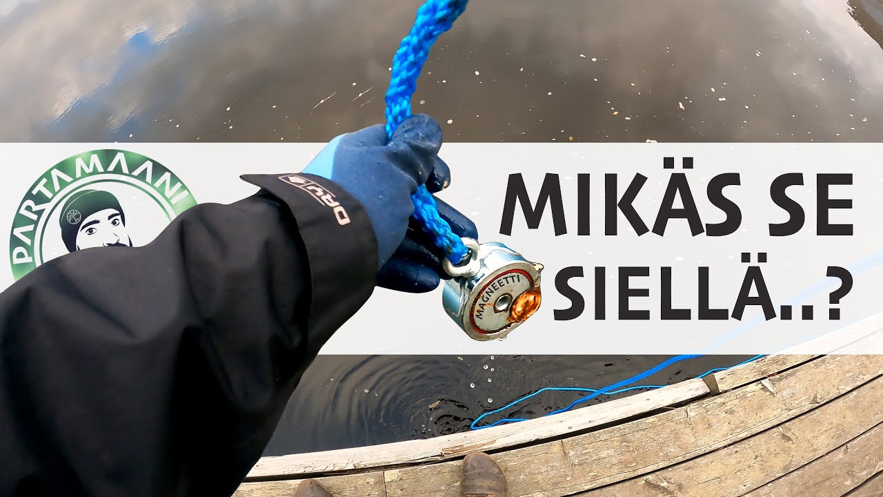 🧲 Magneettikalastusta venesatamassa sekä joessa – Tervetuloa mukaan! #magneettikalastus #aarrejahti