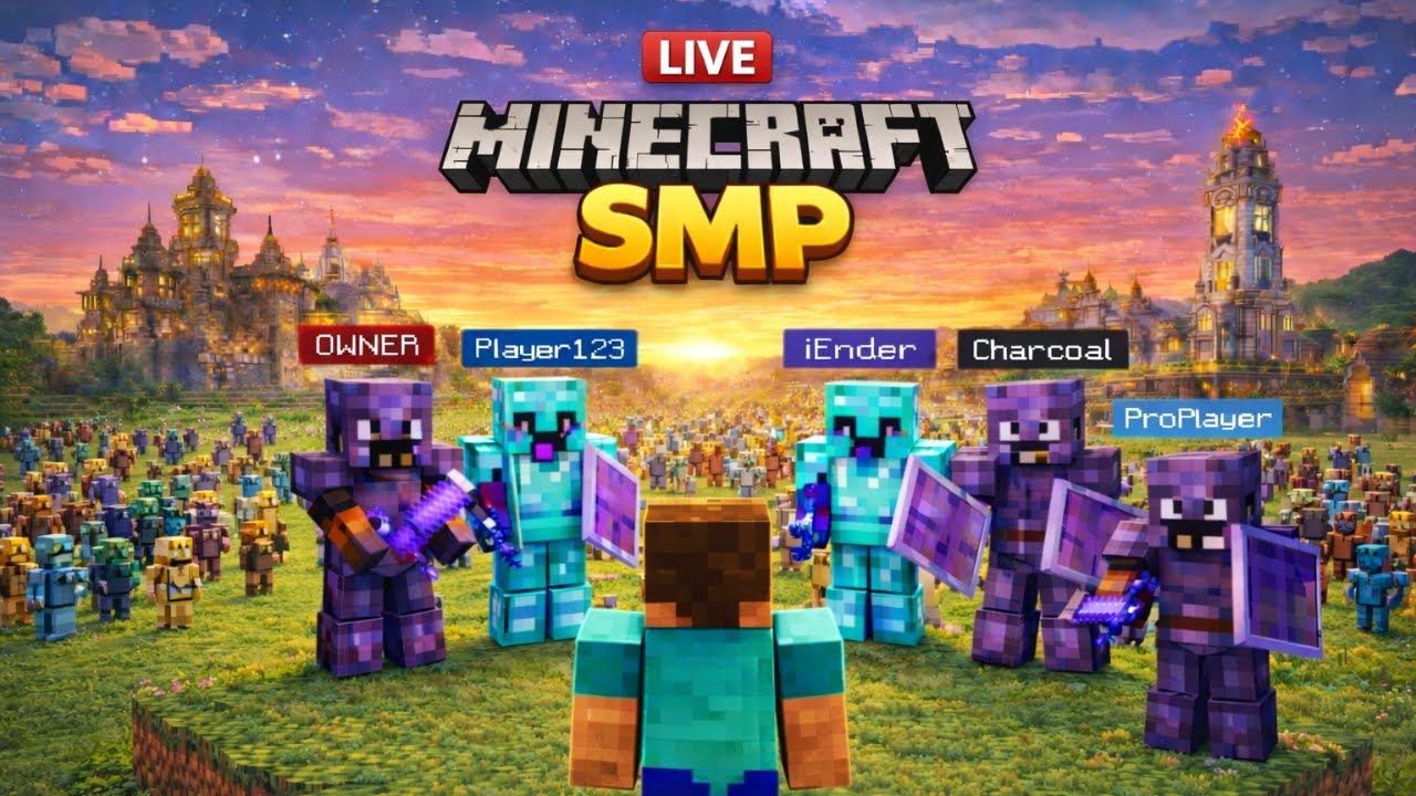 Minecraft SMP Evening Session 🌇 || Live 🔴