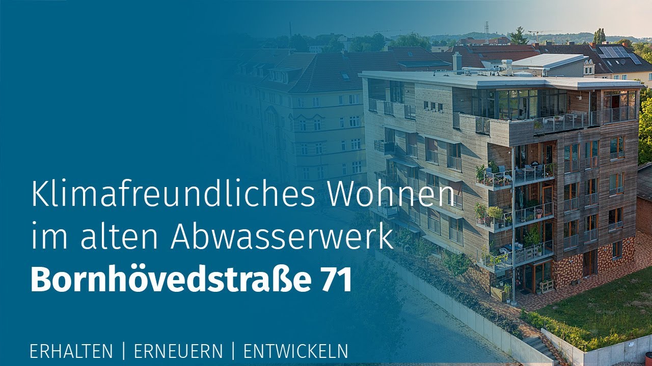 1 07 | Klimafreundliches Wohnen im alten Abwasserwerk - Bornhövedstraße 71