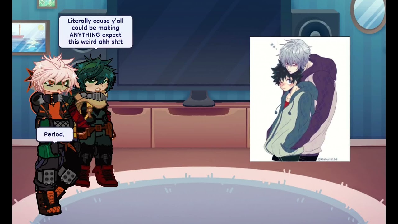 Class 1-A (Izuku and baugko) React to weird ships! 