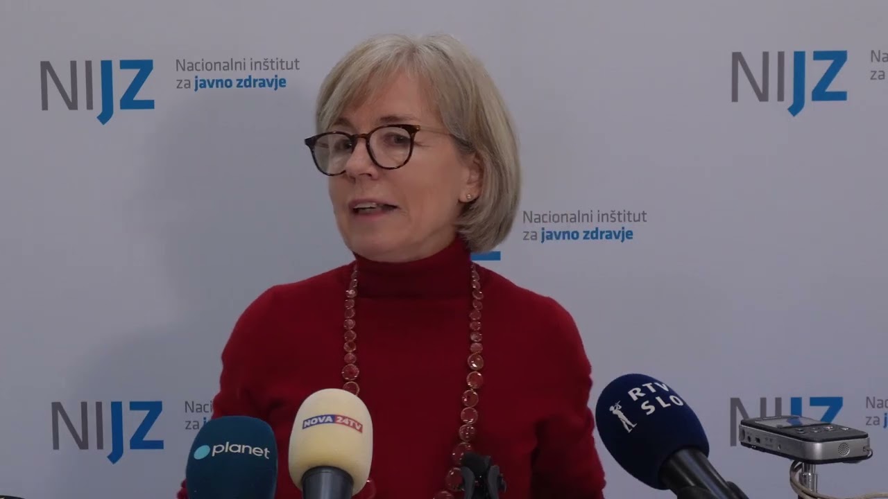 Dr. Marta Grgič Vitek o trenutni epidemiološki situaciji na področju gripe in ostalih okužb dihal
