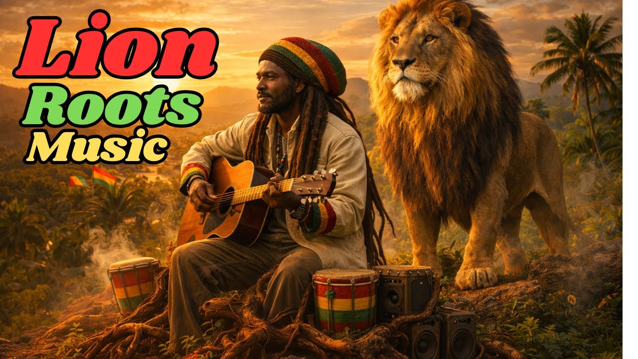No Longer a Slave Lion Roots Reggae Collection – Freedom, Identity & African Liberation