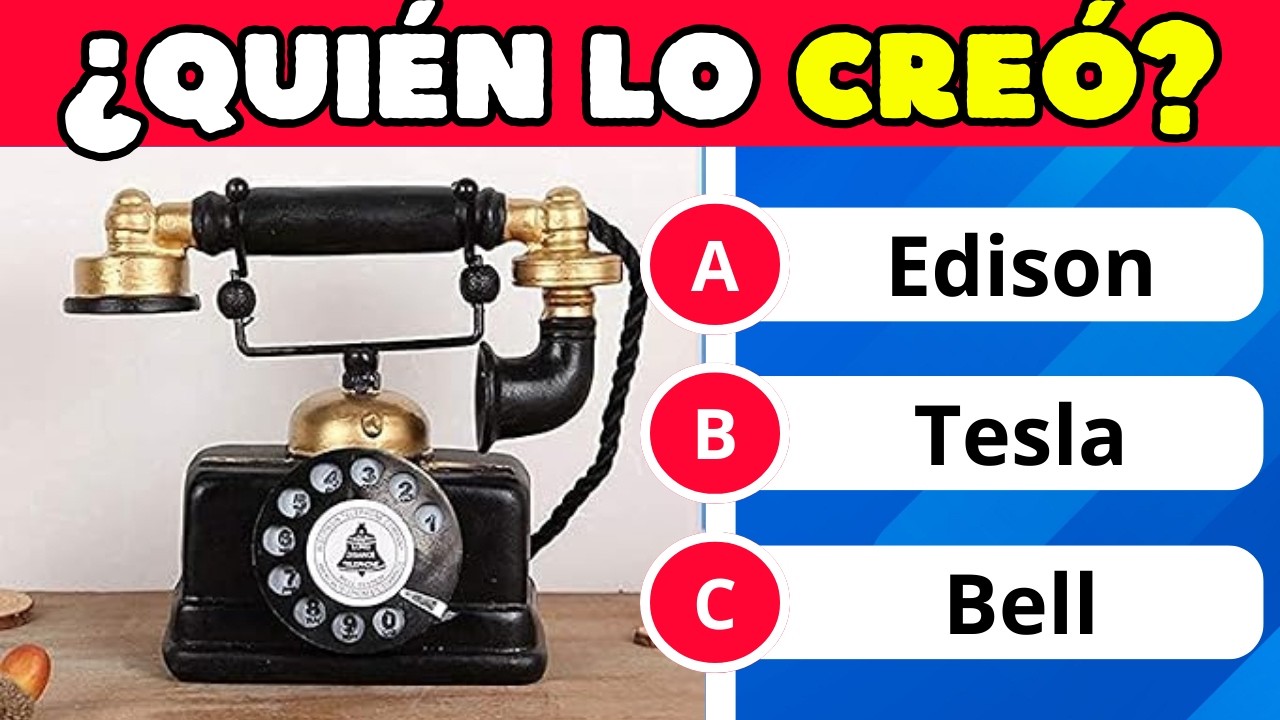 ¿Cuánto sabes sobre inventos? 🤯 | Ready Quiz
