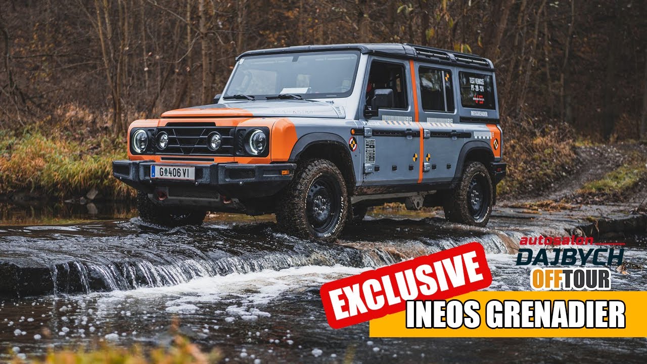 ❗️EXKLUZIVNĚ❗️ INEOS GRENADIER v ČESKU! Ukážeme detaily!!! Dajbych Plzeň