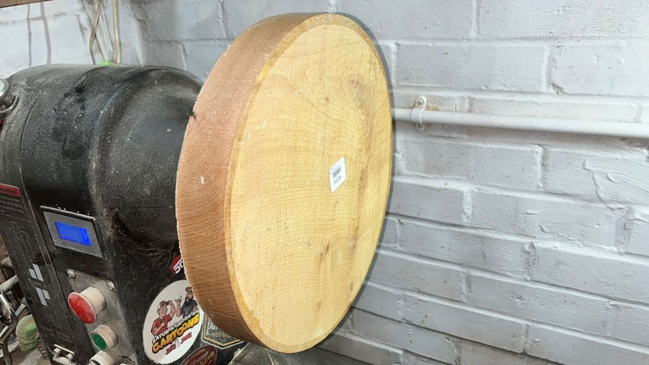 Woodturning a Stunning Sycamore Platter