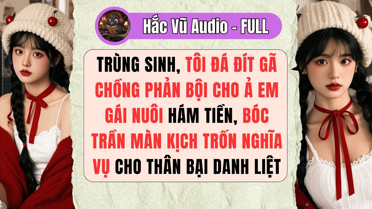 [Truyện Audio – Full] TRÙNG SINH, TÔI ĐÁ ĐÍT GÃ CHỒNG PHẢN BỘI CHO Ả EM GÁI NUÔI HÁM TIỀN.