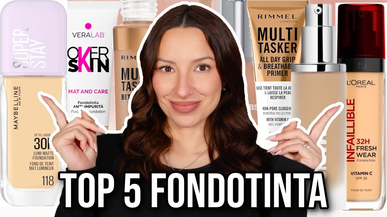 QUESTI SONO I MIGLIORI 🏆 TOP 5 FONDOTINTA & PRIMER VISO