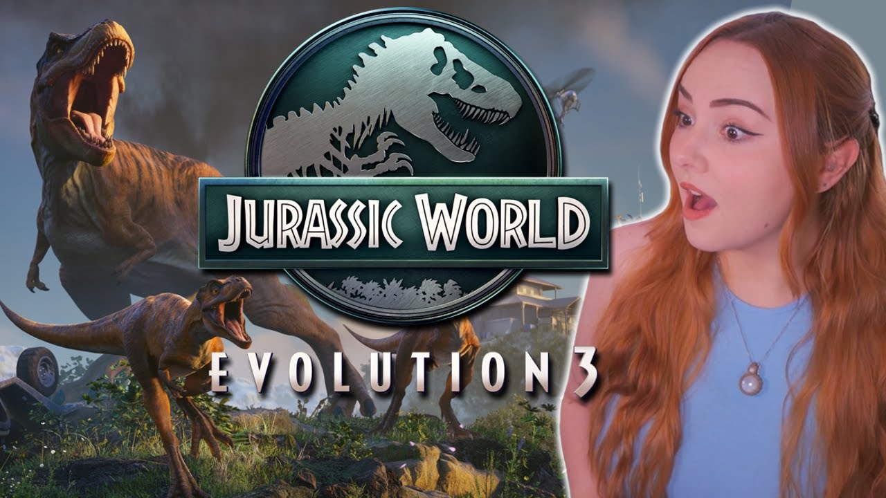 🔴 Who let the Dinos out?!🦖 First look at JURASSIC WORLD: EVOLUTION 3