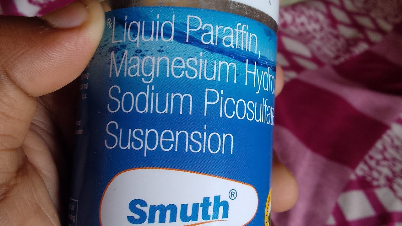 liquid paraffin magnesium hydroxide sodium picosulfate suspension smuth suplspension liquid ||