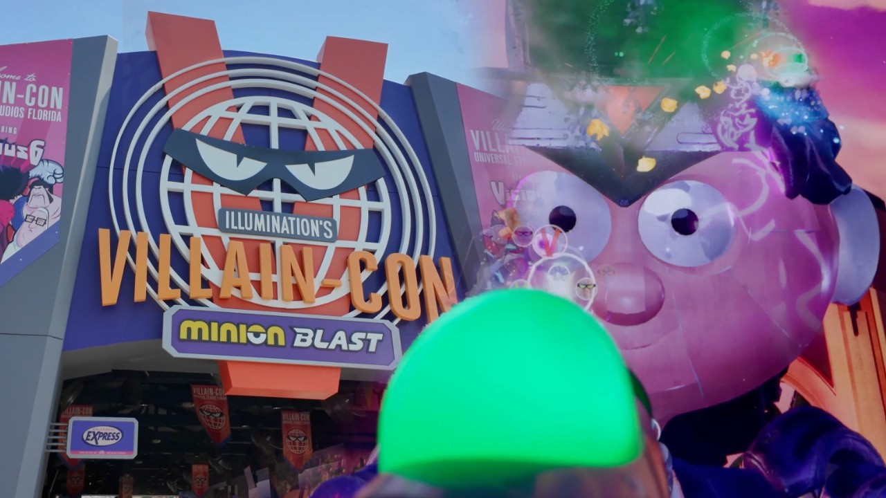 Villain-Con Minion Blast Full Ride POV - Universal Studios Orlando