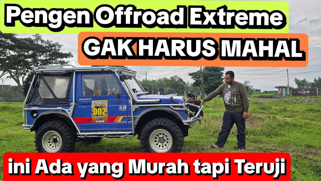 Offroad extreme dengan modal Murah tapi teruji di event beneran #atmajaya #4wd #jimny #iof #4x4 