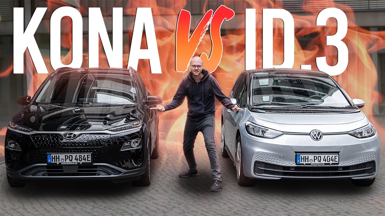 Das bessere E-Auto für unter 40.000€? (VW ID.3 vs. Hyundai KONA)