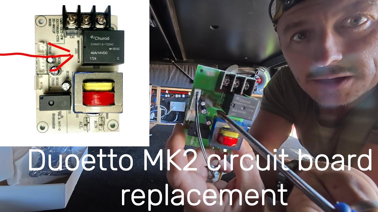 Duoetto MK2 circuit board replacement