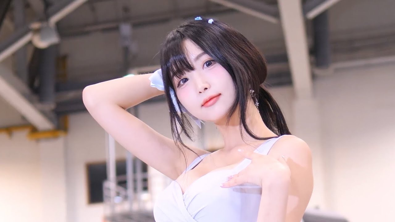250420 모델 '허니' 스카이블루원피스 @부산국제보트쇼 직캠