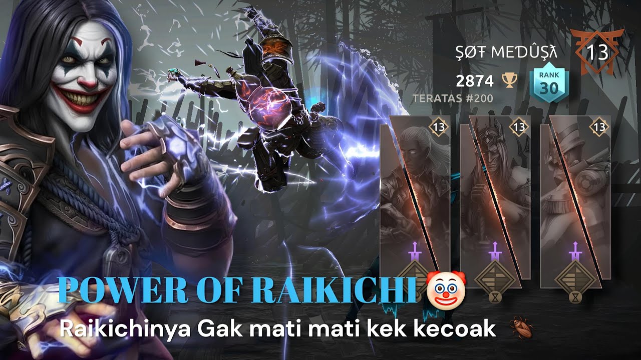RAIKICHI don't die like a cockroach🪳🪳 🤣🤣 #sfa #gaming #shadowfight4 #shadowfightarena 