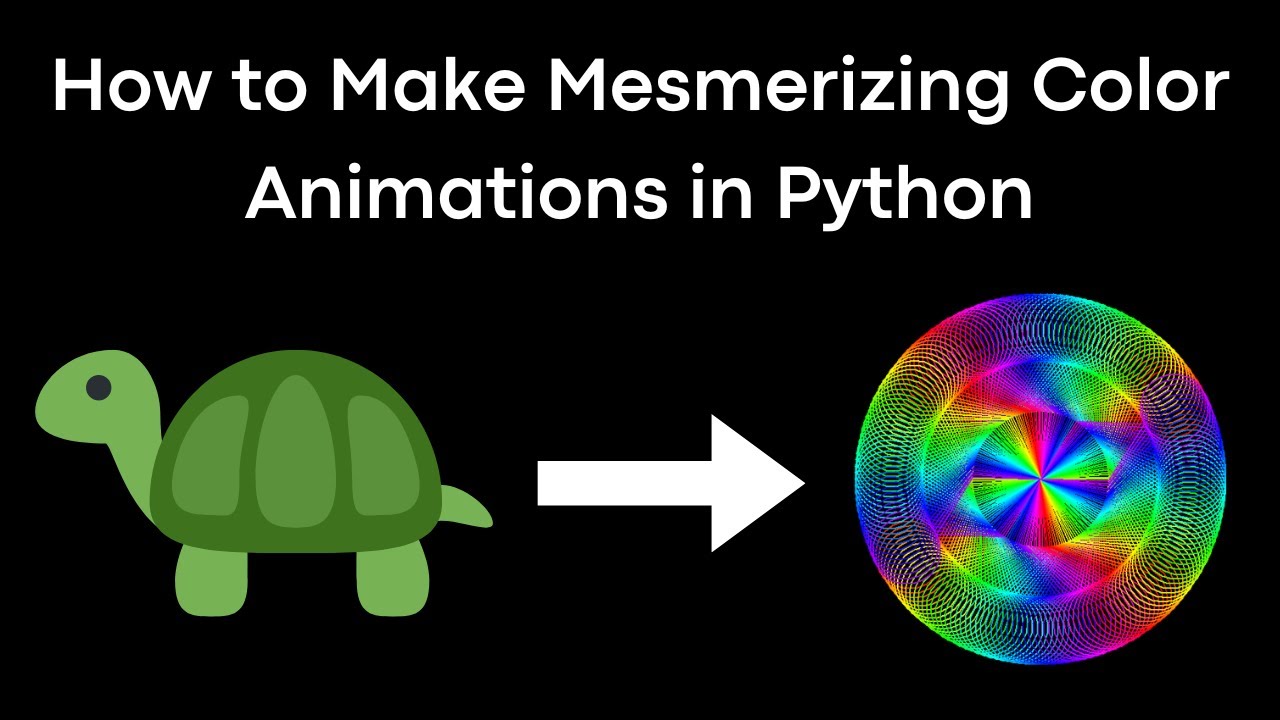 How to Make Mesmerizing Color Animations in Python