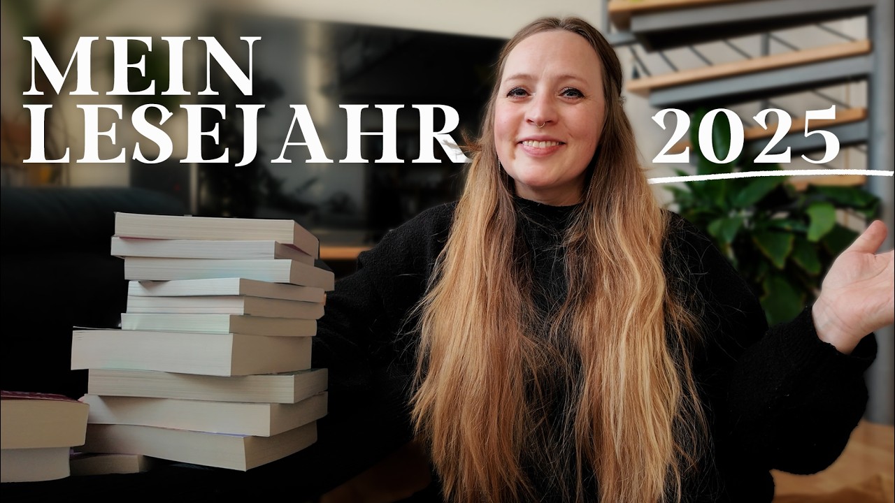 End of the Year Book Tag 2025 📚 Mein Yearly Wrap Up