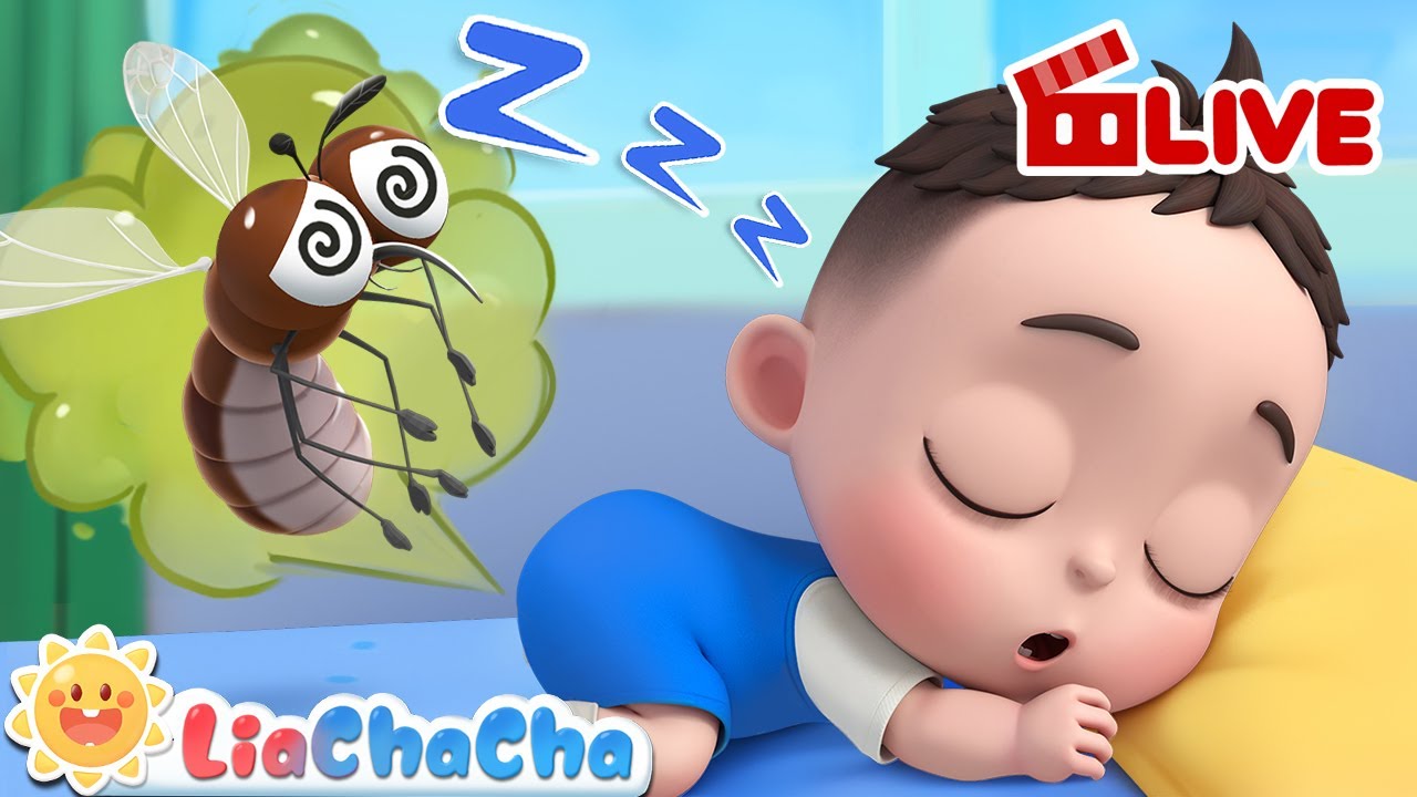 🔴 Buzz Buzz Mosquito Song | Learn Colors, Numbers and More!ㅣ@LiaChaCha_EN  Nursery Rhymes