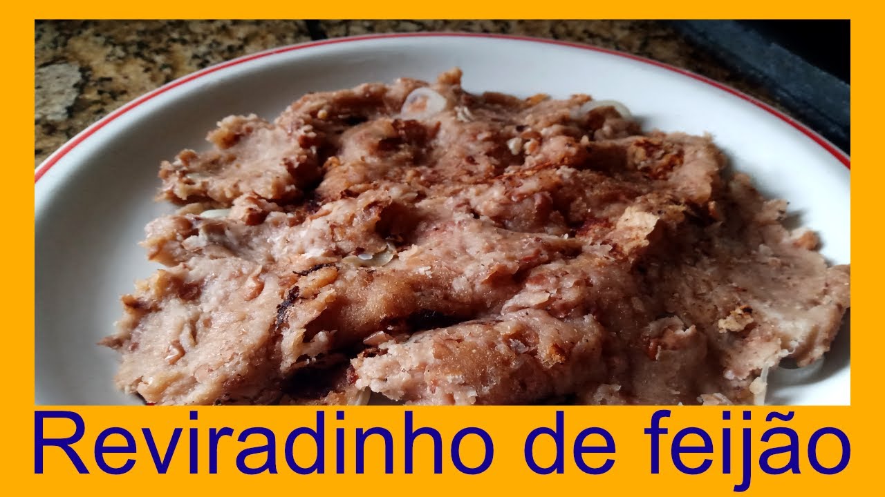 Como fazer um revirado de feijão - Receitas do tempo do EPA.