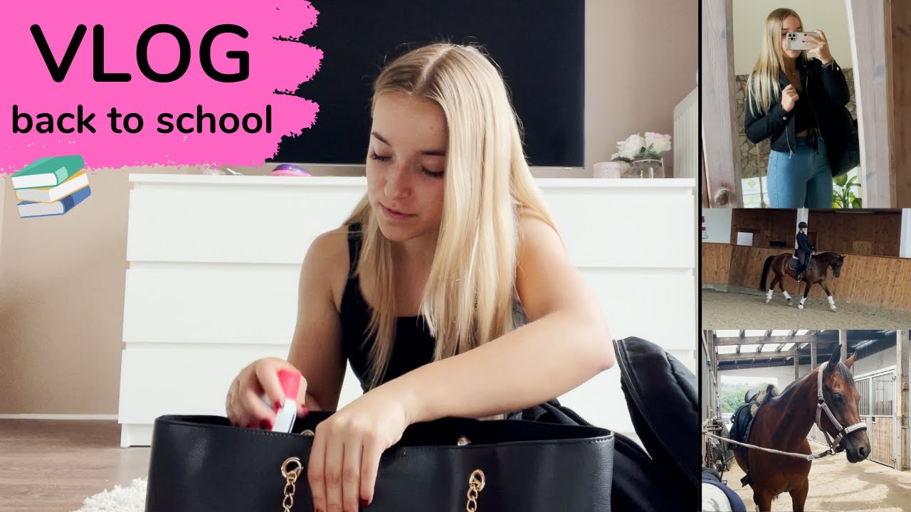 BACK TO SCHOOL 📚 | VLOG | Marina und die Ponys