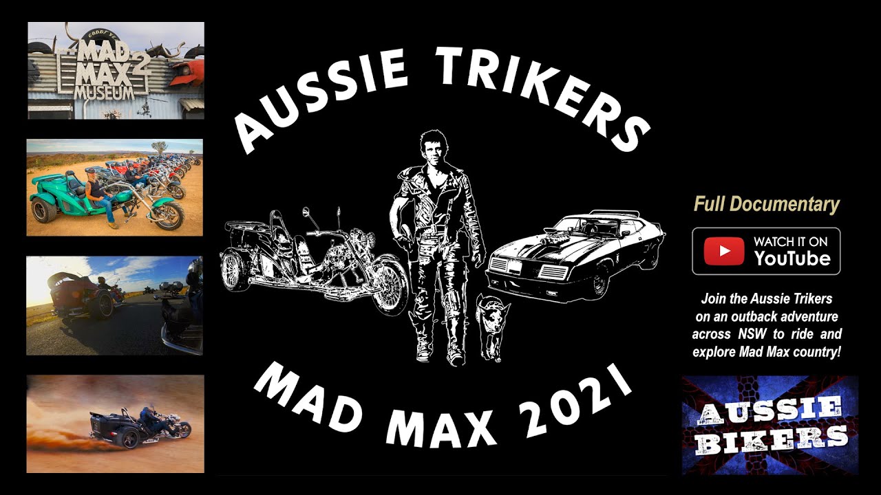 Aussie Trikers Mad Max Tour // Full Documentary