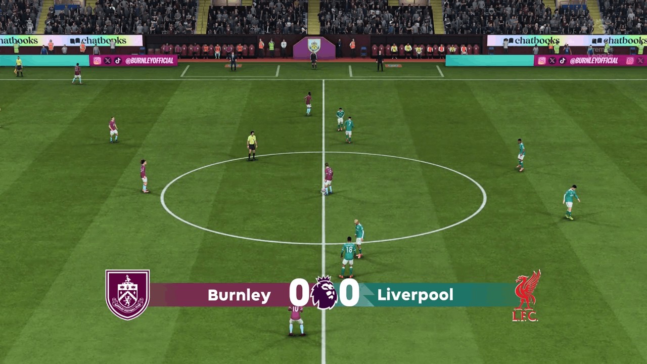 EA FC 26| Burnley vs Liverpool | Matchday 4 | 2025-26 Premier League w/Liverpool