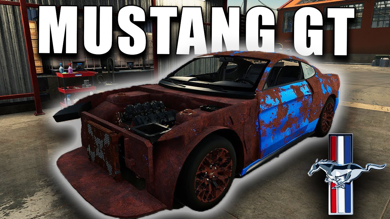 Rusted Out Junkyard Mustang GT | Car Mechanic Simulator 2021